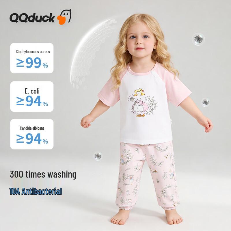 QQ DUCK Girls' Summer Pajama Set