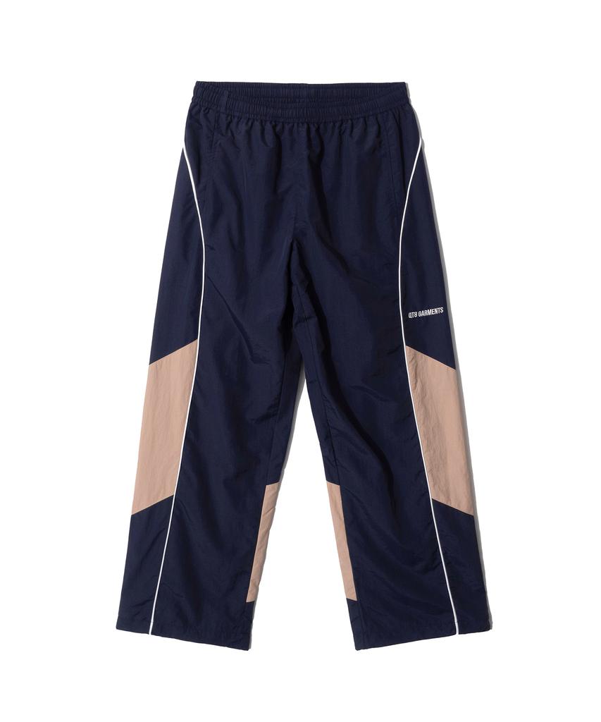 QT8 GARMENTS Lb Track Pants (Navy/Beige)