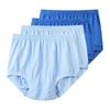 4pcs Big Size Underwear Men's L XL 2XL 3XL 4XL 5XL Briefs Large Underpants Middle-aged and elderly Cotton ComfortablePanties Male Shorts Knickers