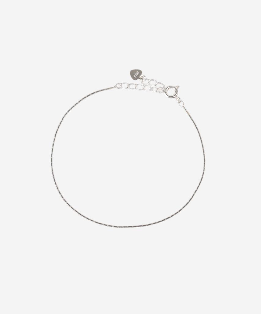 Silvertag Sib-26Ss1 925 Silver Layered Skin Bracelet