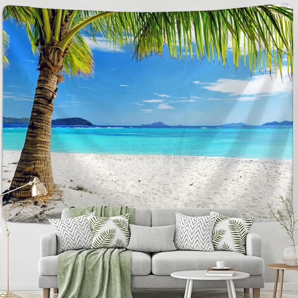 Window Woods Landscape Wall Decoration Tapestry Home Living Room Tapestry