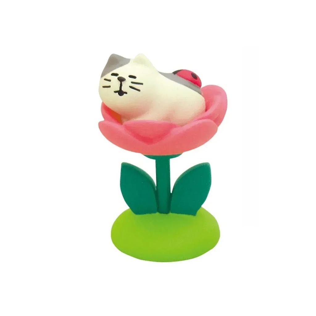 Spring Garden Farm Series Zakka Figurine Decoration Japanese Photo Props Miniature Resin Gift INS Cat Collection Small Ornaments