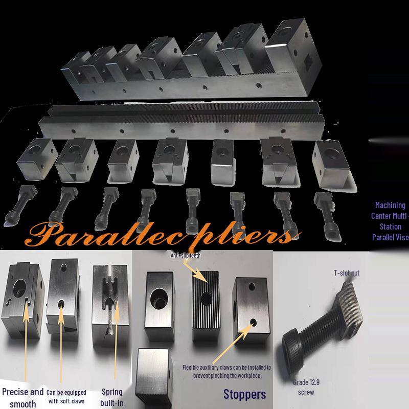 

Rong Yu Compact Multi-Station Parallel Vice Fixture