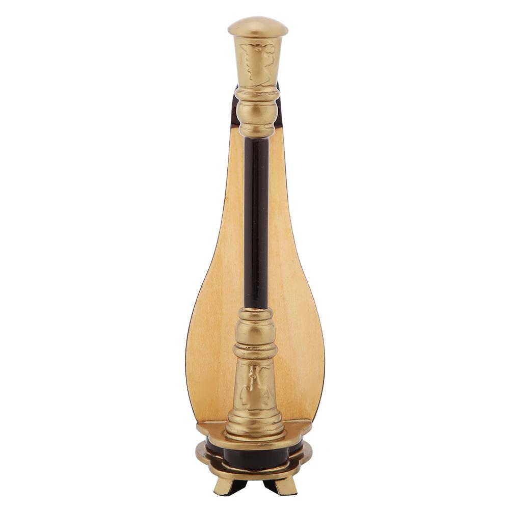 Wooden Miniature Harp Replica with Gift Case Instrument Model Musical Gifts Ornaments