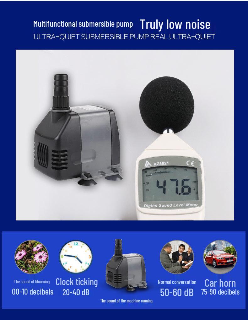 Jialu HJ-41 Leise Tauch-Mini-Aquarium-Wasserpumpe