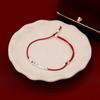 Unique Design S925 Sterling Silver Beads Red Rope Bracelets Jewelry for Women Girls Gift Accessories YB-XY-865