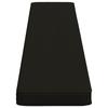 2 piece Bench Cushion VUGHT 2 pcs 100percent  Polyester Black