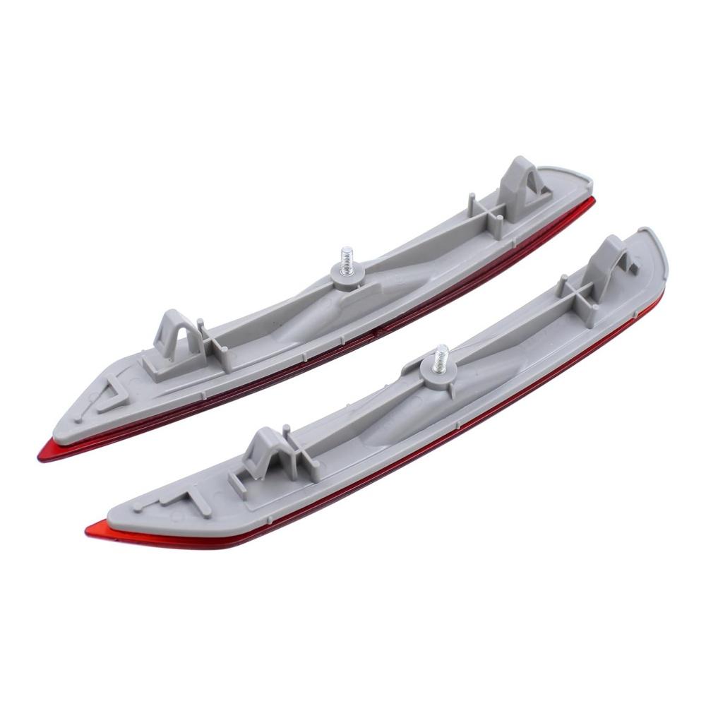 Pair Rear Bumper Reflector Lamp 84281SC010 For Subaru Forester 09-18