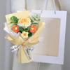 OJW Handmade Gradient Purple Rose Bouquet
