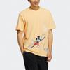 Adidas Neo Disney Collaboration M Mf Tee 2 Cartoon Print Sports Short Sleeve T-Shirt Men Tops Apricot HF0453