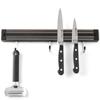 Magnetic Knife Bar With Hooks, - Hendi 820209