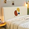 Elastic Bed Headboard Cover Cotton All-inclusive Bed Head Cover Small Fresh Flower Printed Bedside Slipcover Universal 1.2-2.2M
