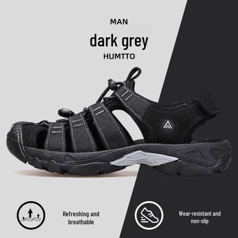 HUMTTO Men's Outdoor Closed-Toe Water Sandals