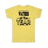 Gift T-Shirt : WAITRESS of The Year Christmas Birthday Work Job