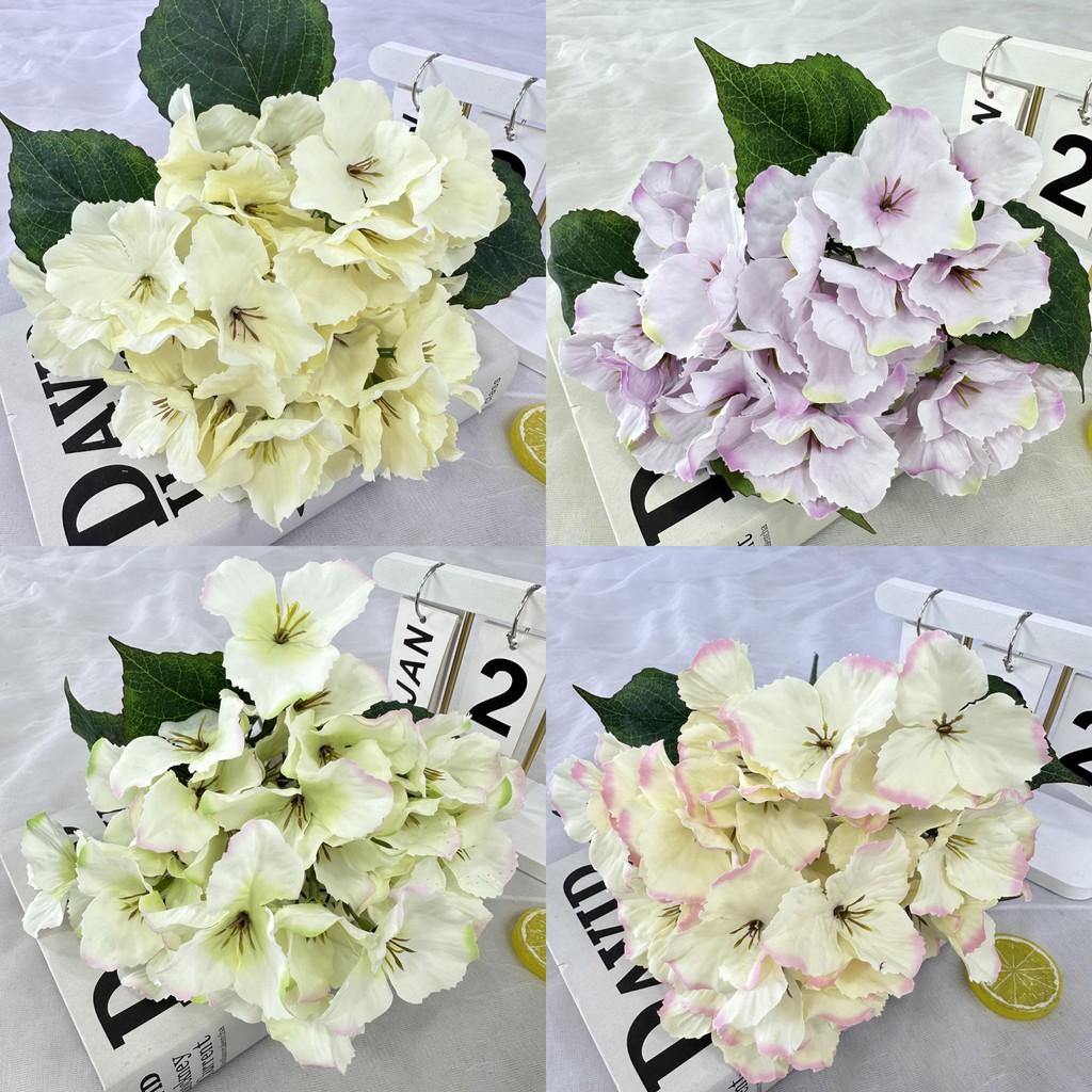 Hydrangea Flower Artificial Wedding Hotel Restaurant Desktop Decoration Ornament