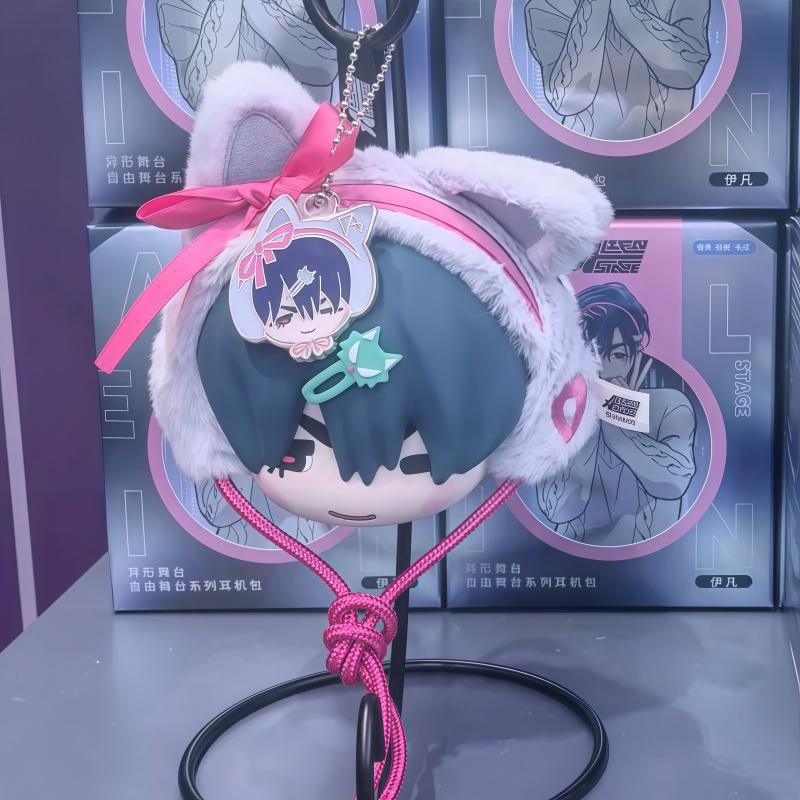 Stock Alien Stage Free Stage Series Silicone Earphone Case Till Ivan Anime Peripheral Ornament Accessory Mascot Gift
