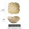 Japanese Handmade Wabi-Sabi Style Retro Pottery Salad and Dessert Plate