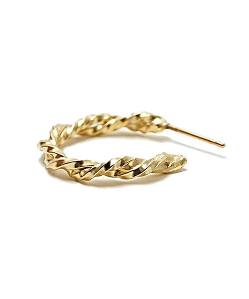 Bonbeau Mini Goddess Twist Ring Earrings