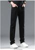 Men's Black Stretch Business Jeans – Autumn/Winter, Thick Style, Sizes 28-40, Available in Two Colors