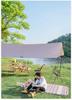 Ultra-Light Silver Coated Outdoor Canopy Tent with Sunshade & Waterproof Sun Protection for Camping, Cooking, and Picnics