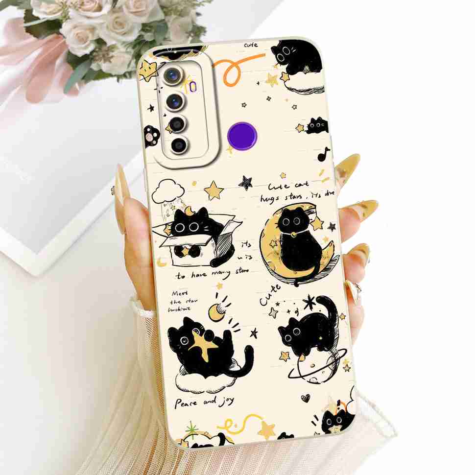 For Oppo Realme 5 Case Soft Silicone Stylish Butterfly Phone Cases For Realme 5 Realme5 RMX1911 RMX1919 Case Cover Bumper