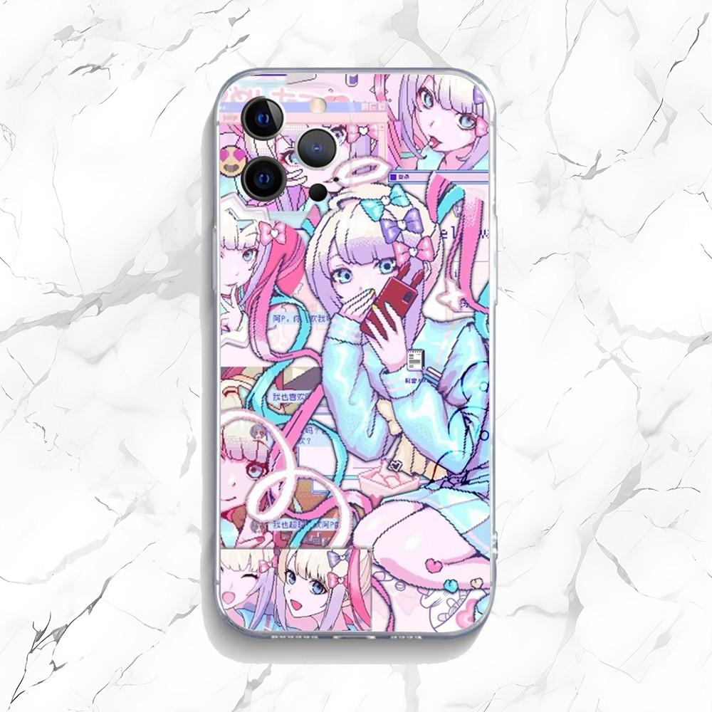 Needy Girl Overdose Game Phone Case For iPhone 15,14,13,12,11 Plus,Pro,Max,XR,XS,X,7,8 Plus,SE,Mini Transparent Silicone Soft