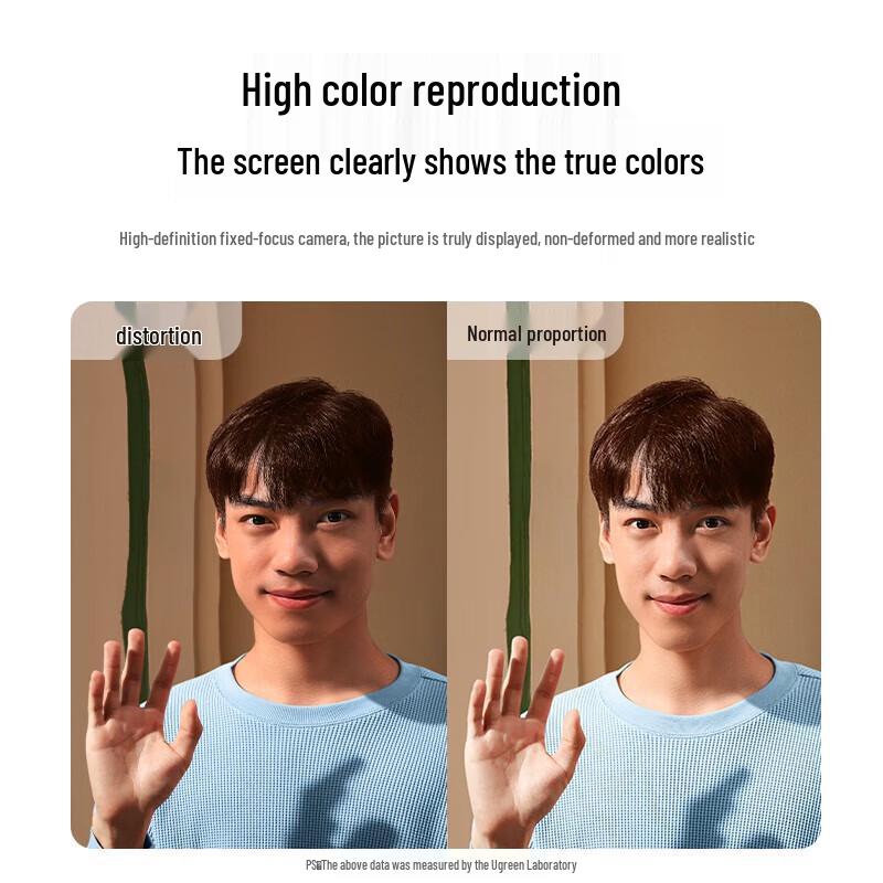 Ugreen 1080P HD USB Webcam with Dual Mics