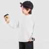 Kids' Winter Fluffy Stand Collar Long-Sleeve Base Layer T-Shirt