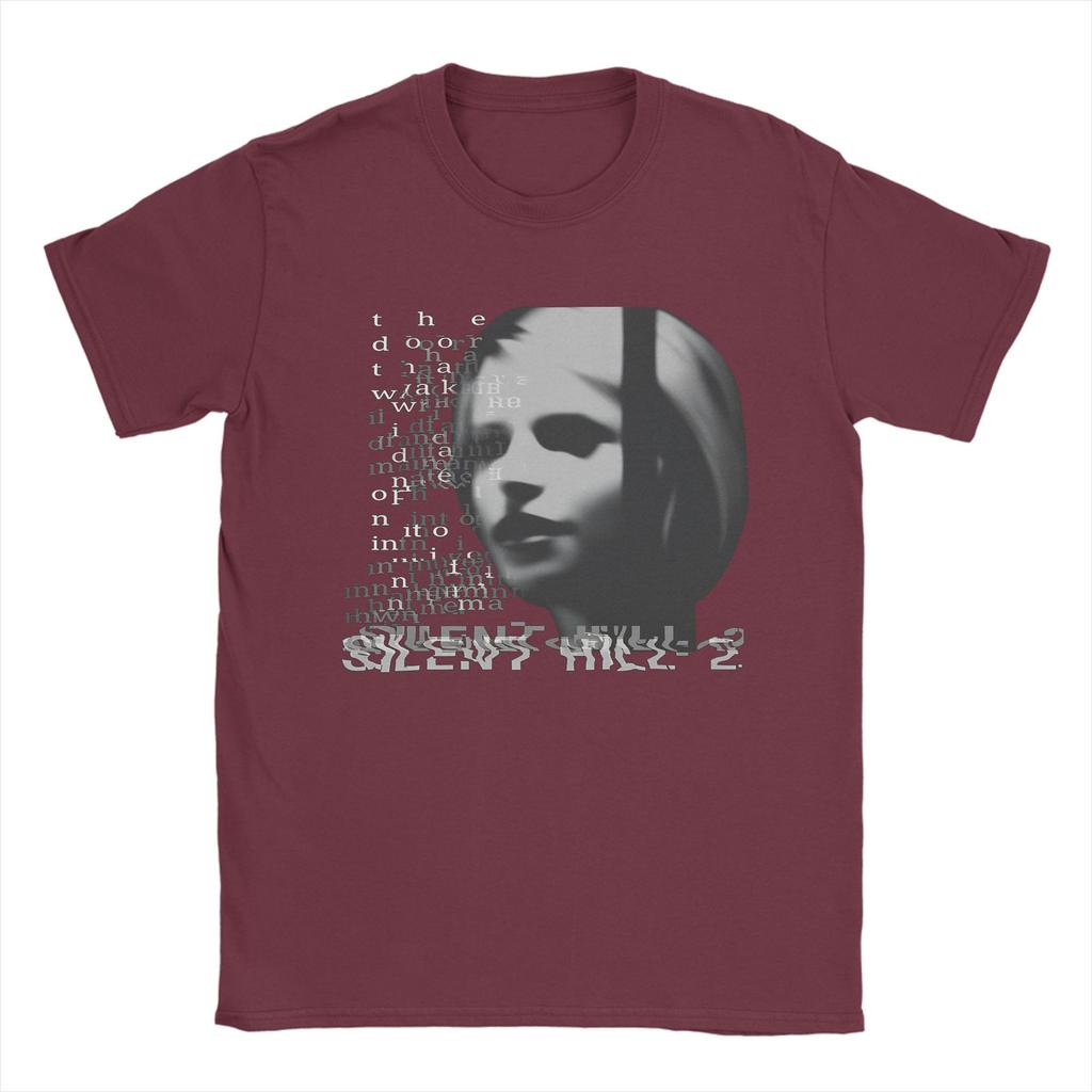Silent Hill Maria Unisex T Shirts Vintage Tee Shirt Short Sleeve Crewneck TShirts Cotton Plus Size Clothing
