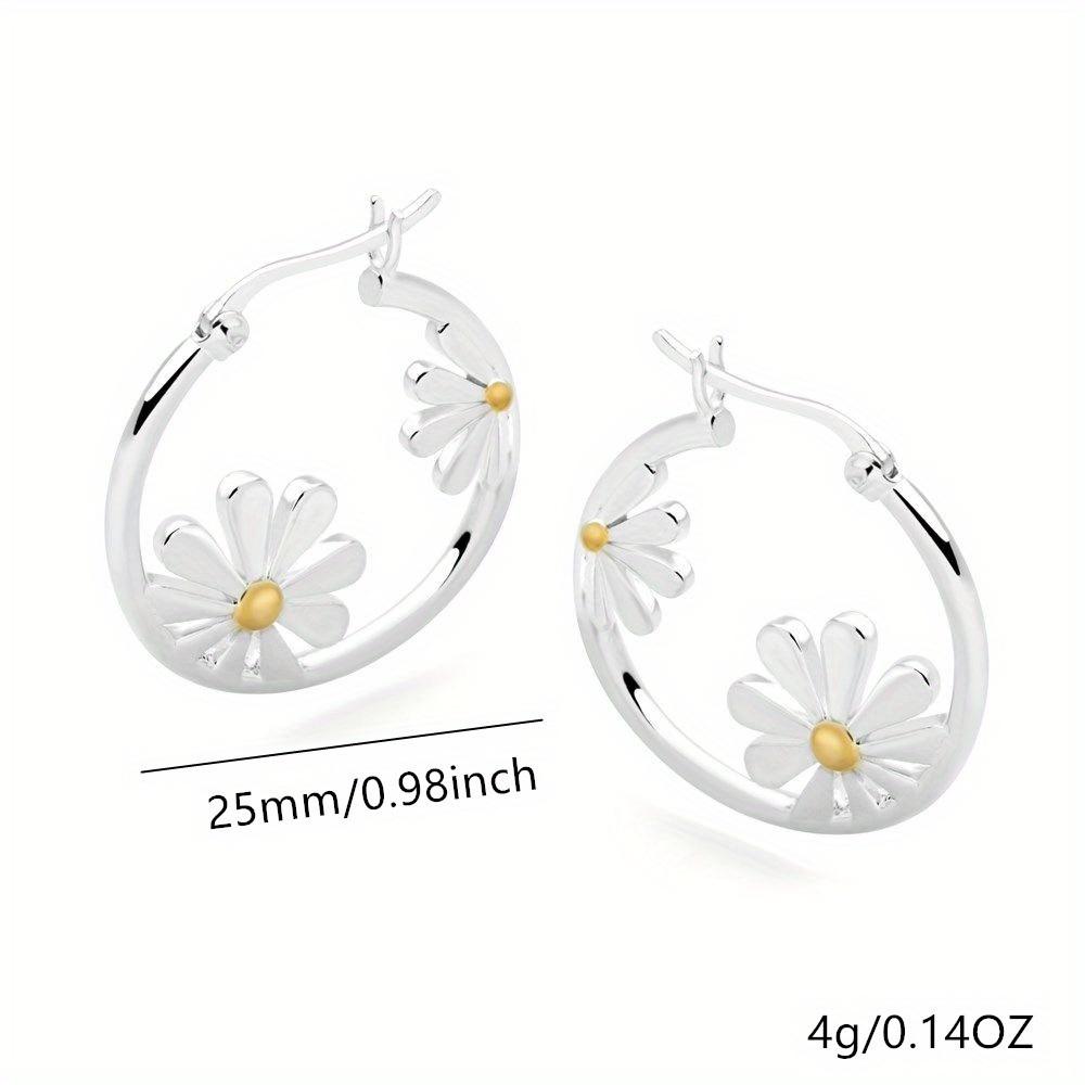

Новые модные геометрические серьги-подвески в виде круга и цветка для женщин, повседневные, универсальные, простого дизайна, с цирконом, аксессуары, подарки