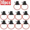5/10/15Pcs Car Mini Blade Adapter Fuse Holder In Line Splash-proof for 12V 30A Wire Cutoff Switch Socket Damp Proof Splash