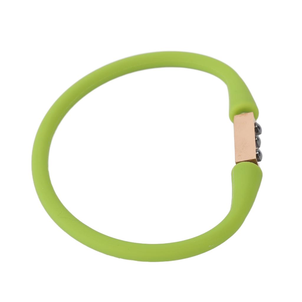 Men Women Negative Ion Balance Energy Bracelet Magnetic Therapy Silicone Sports Wristband for Basketball