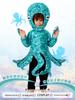 Disfraz de Pulpo de Halloween para Niños - Cosplay de Animal para Fiestas Escolares, Fiestas y Representaciones Teatrales