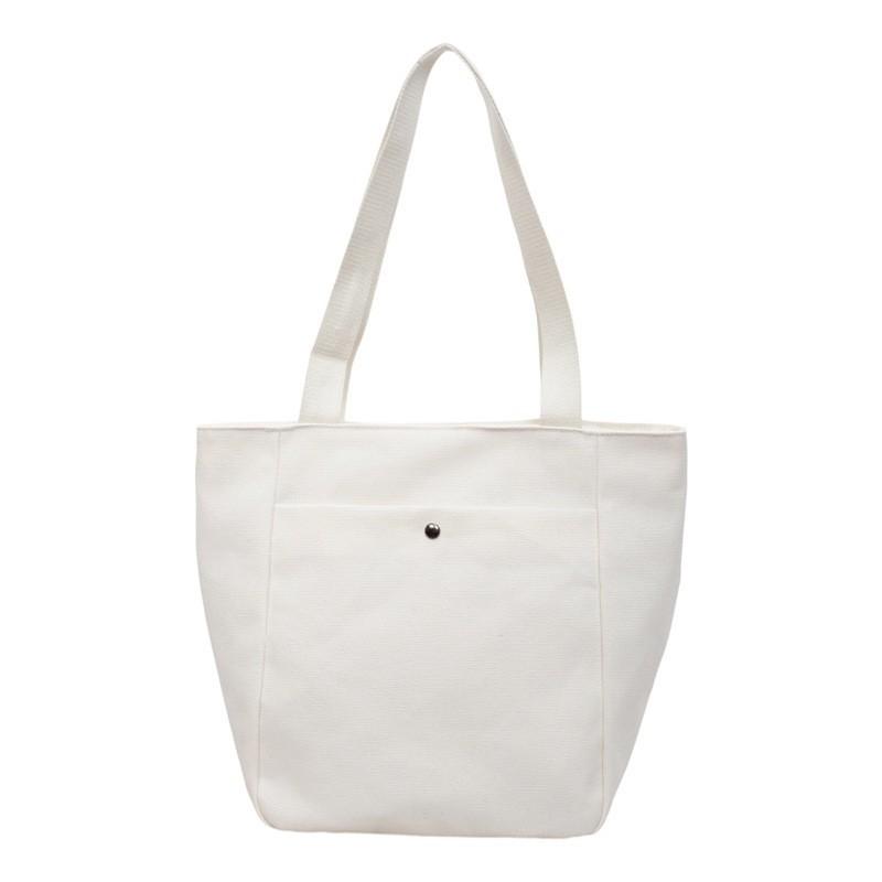 

Simple Large-capacity Women s Tote Bag 2026 New Casual Fashionable Handbag All-matching Commuting Canvas Shoulder покинуть белый