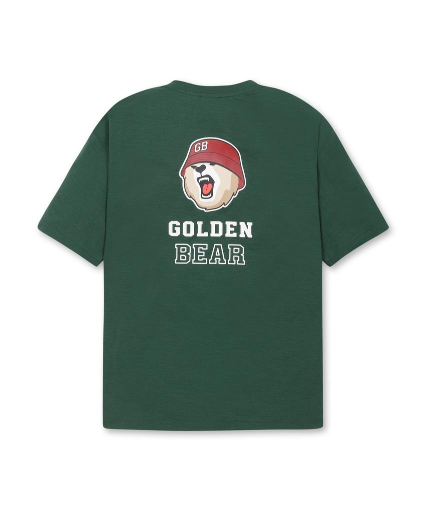 Goldeunbeeo (Uni) Sorona Printed Back T-Shirt_G4Tam25365Grx