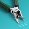 Nail Clippers High Precision Ultra Sharp Pointed Nose High-End Angled Mouth Fine Cutters for Delicate Nail Trimming