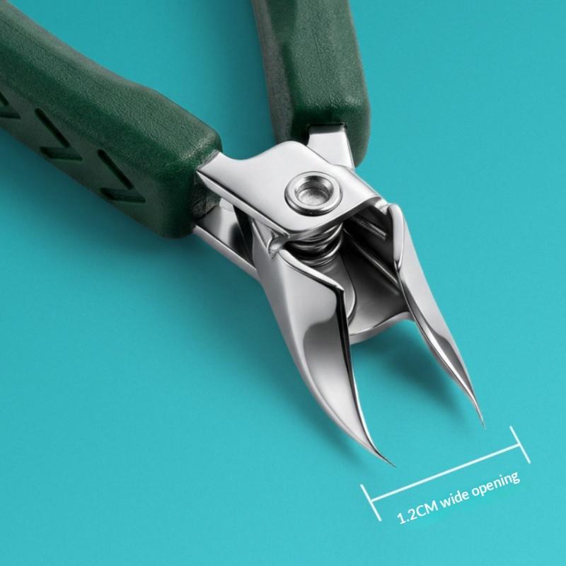 Nail Clippers High Precision Ultra Sharp Pointed Nose High-End Angled Mouth Fine Cutters for Delicate Nail Trimming