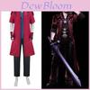 Devil May Cry Dante Cosplay Kostuum Set Met Jas Broek Handschoenen Voor Anime Game Rollenspel