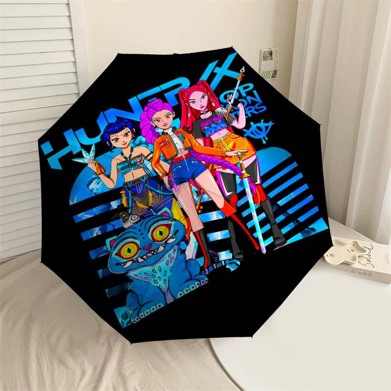 

1PC Hunters X Hunters Umbrella-8-Rib Reinforced, Automatic Open, Lightweight & Durable, Cute Fashion Accessory for Outdoor-K1320
