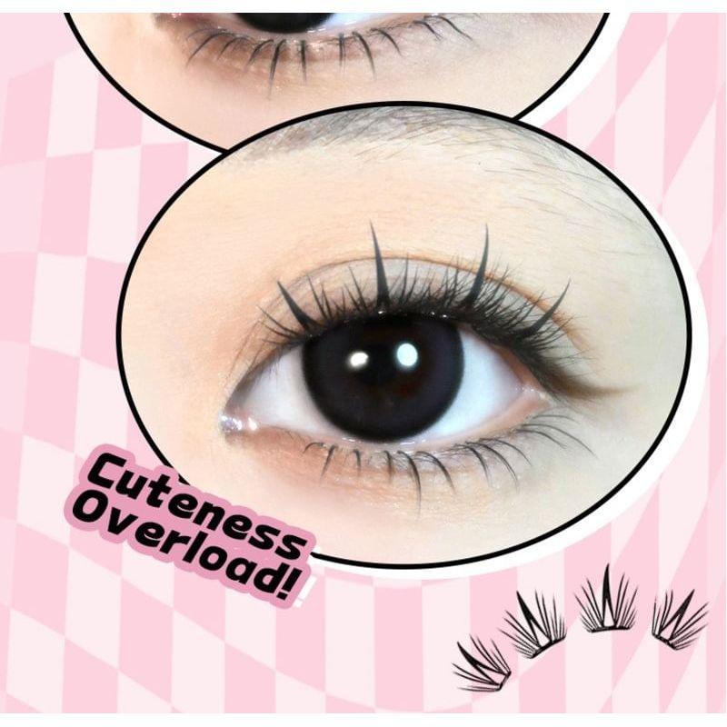 xixi - Glue-free False Eyelashes - Porcelain