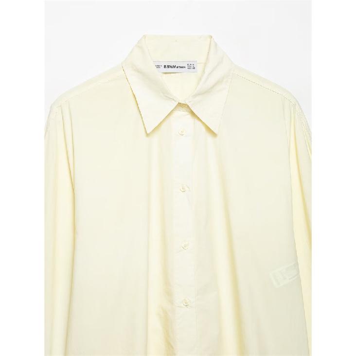 2026 Spring New Style Women's Fashionable Casual Loose Versatile Poplin Solid Color Shirt