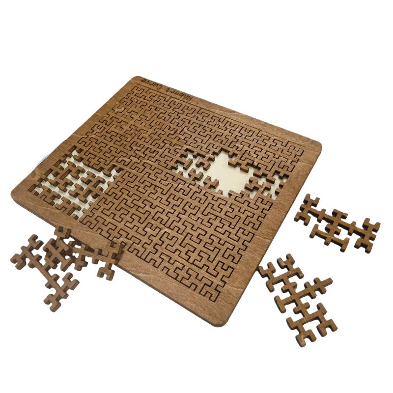 1/2/5Pcs Impossible Jigsaw Puzzles Brain-Teaser Tangram Board Games Impossible Wooden Iq Puzzles Toys For Adults