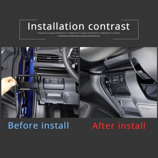 Interior Head Light Switch Button Cover Trim For for Subaru Crosstrek 23-24