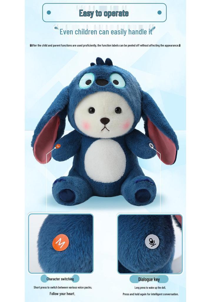 AI Capybara Plush Toy: Interactive Dialogues with Deepseek Doubao AI
