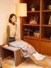 AYIHOLIC CASHMERE Loop Fur Knit Vest
