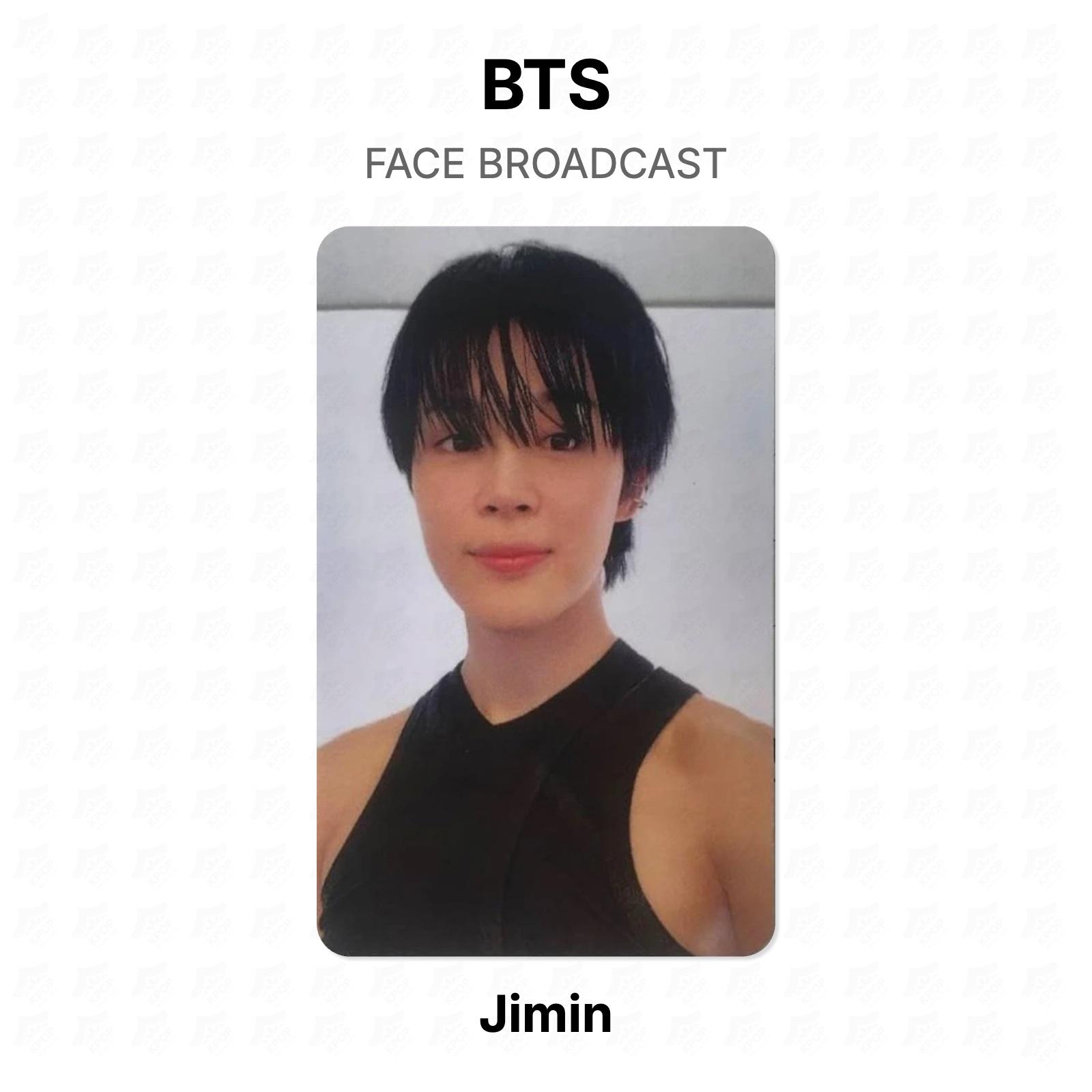 BTS FACE BROADCAST Official Photocard Jimin 02