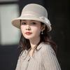 Bucket hat women's high-end sense summer new sunshade sunscreen hat big head circumference small face hat versatile sun hat