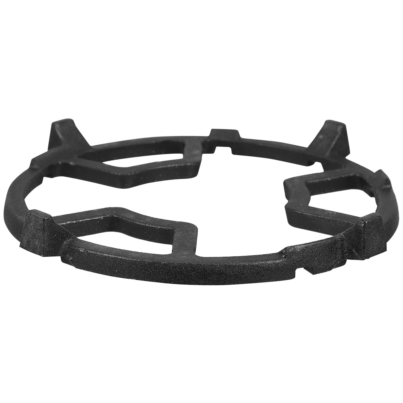 

Подставка для газовой плиты, держатель для кастрюли, чугунная подставка для вока, опорное кольцо, подставка для горелки, черная чёрный