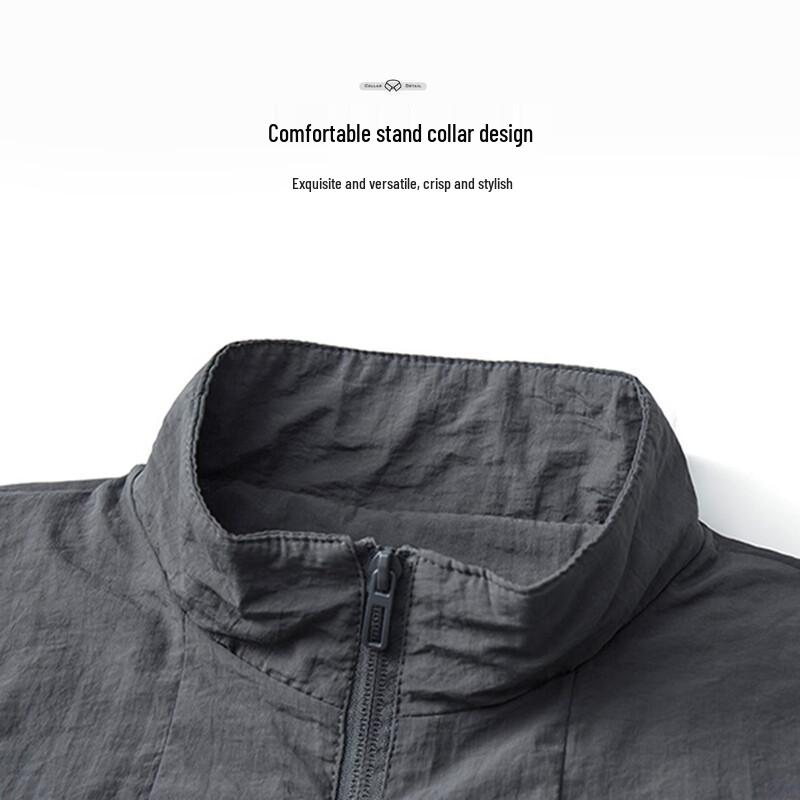 Hodo Men's Stand-Collar Windproof Jacket