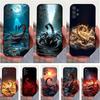 Scorpion Cool Animal Phone For Samsung S22,Ultra,S25,S24,S23,FE,Plus,S21,S20,Lite,S10,S9,Soft Silicone Black